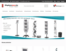 Tablet Screenshot of displaysenzo.be
